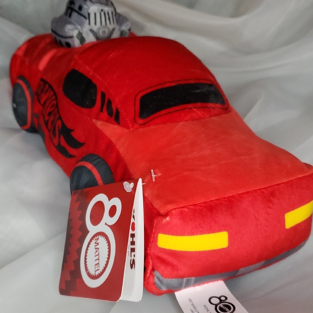 Mattel Hot Wheels Red Plush Car - Picture 6 of 7